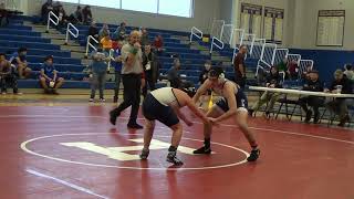 Worcester Wrestling  Mateo Reisner vs Quabbin JV [upl. by Darrey]