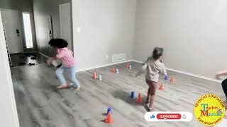 Funny Physical Education Games for kids [upl. by Afirahs]