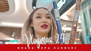 VLOGMAS 24 🎅🏼  Goana dupa cadouri  Cozonaci si acasa [upl. by Orimar]