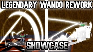 WANDO REWORK SHOWCASE UPDATE 20  BLOX FRUITS ROBLOX [upl. by Lewert]