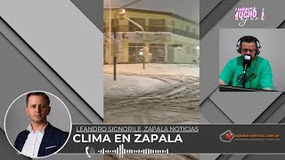 CLIMA EN ZAPALALeandro Signorile de Zapala Noticias [upl. by Zeitler]