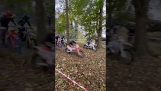 Proride round 5 Enduro championship Youth start dirtbikerider tryenduro endurohardtail enduro [upl. by Packston]