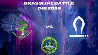 Bless Drum amp Bugle Corps vs Arcangeles Marching Band  Brassline Battle 2019 [upl. by Sairacaz920]