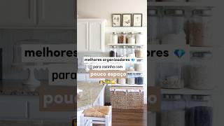 Melhores organizadores para armário de cozinha pequena cozinhaorganizada organizacao shopeebr [upl. by Ydnes831]