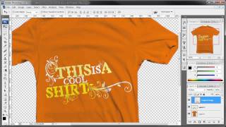 Photoshop Tutorial  Shirt Shadows [upl. by Netnerb]