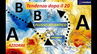 METEO  LE CORRENTI ATLANTICHE PORTERANNO VIA IL CALDO AFRICANO MA PRIMA SARA MOLTO INTENSO [upl. by Moll]