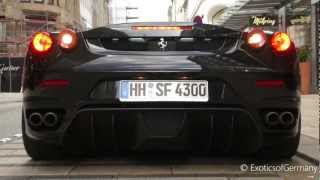 2x Ferrari F430  AWESOME REVS  Sound [upl. by Nerrat]