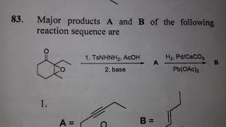 9csir net dec2017 organic part C solution ring opening in hindi [upl. by Annibo]