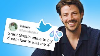 Grant Gustin Reads Thirst Tweets [upl. by Chang419]