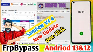 SamFw FRP Tool V44 Dowanloud Free  Adb Enable OneClick Tool [upl. by Kciredohr]