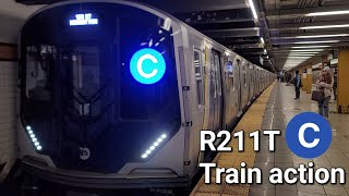 MTA R211T C Train Action [upl. by Ultun]