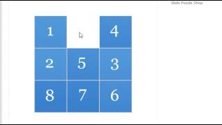 How to solve 8 pieces Sliding Puzzle [upl. by Tsirhc]