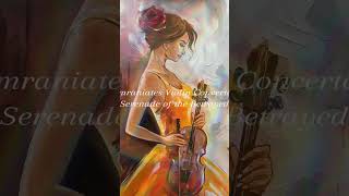 Omraniates Violin Concerto  Serenade of the Betrayed violin sadviolin [upl. by Illib337]