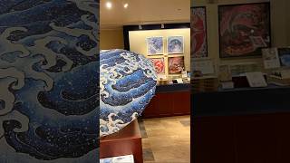 Hokusai museum japan nagano travel musuem artmuseum indiansinjapan waves festival drawing [upl. by Elatsyrk801]