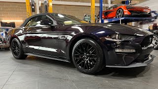 2022 Mischievous Purple Ford Mustang New Car Protection Detail utilising Titan Coatings [upl. by Adnaw]