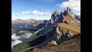 Wonderful Dolomites Italy october 2019 [upl. by Nedle]