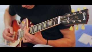 Solo guitar improvisation blues in G with Gibson Les Paul [upl. by Wilfred]