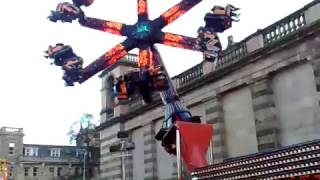 Edinburgh Scotland UK Winter Wonderland Fun Rides Activities Christmas New Year [upl. by Prior]