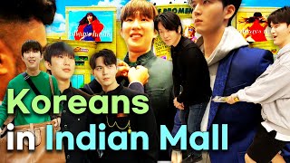 Koreans in Indian Shopping mall for 4 hours [upl. by Alvita]