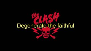 The Clash  Rock The Casbah Lyrics [upl. by Nageet]