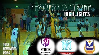 ETHOS TRIANGULAR INDOOR BASKETBALL TOURNAMENT 2024HIGHLIGHTS [upl. by Alasteir]