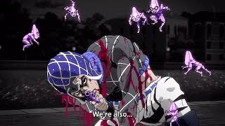 ジョジョ Mista And Giorno vs Ghiaccio 『FINAL』 [upl. by Ellehsad]