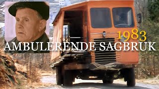 Ambulerende sagbruk  1983 Mjåneskarane i Førde [upl. by Ranzini]