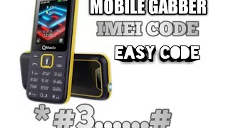 qmobile gabbar imei code Change easy code [upl. by Aerdnael]