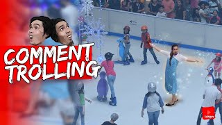 Kumanta Ng quotLet It Goquot Sa Ice Skating Ng SM  Comment Trolling [upl. by Blackburn]