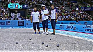 Petanque une partie incroyable au championnat du monde [upl. by Yssac]