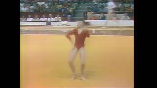 🥇 Maria Filatova URS FX TO 9850 1976 Olympic Games [upl. by Sherar]