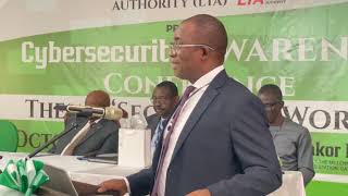 President Boakai Sr At The LTA Cybersecurity Awareness Conference [upl. by Annoiek]