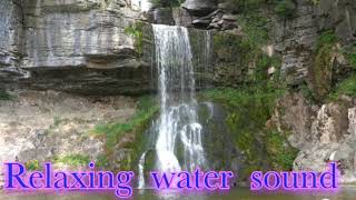 Relaxing waterfall sound  water eject sound  water sounds for sleeping [upl. by Nwahsad194]