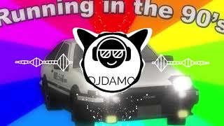 INITIAL D  RUNNING IN THE 90S Deejay Damo Hardstyle [upl. by Sax598]