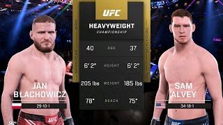 Jan Blachowicz vs Sam Alvey Full Fight  UFC 5 Fight Night [upl. by England]