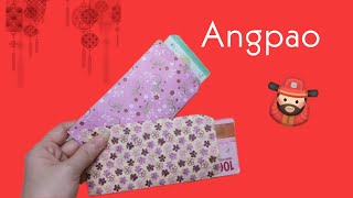 Cara Mudah Membuat Angpao  How to make red envelope  Amplop Hari Raya imblek  新年红包 [upl. by Ydwor]