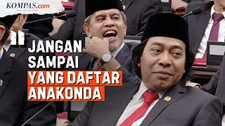 Komeng Buat Rapat Pleno DPD Penuh Tawa Jangan Sampai yang Daftar Anakonda [upl. by Selena]