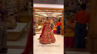 Shadi ki shopping is not easy ❤️😍 Rabb khair kare wedding shopping shorts viral trending video [upl. by Nosnirb]