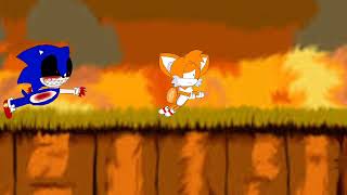 HIDE AND SEEK sonic exe cant catch Tails 🤣🤣 [upl. by Nhepets]