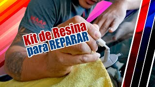 ✅✅ Cómo REPARAR tu Parabrisas Estrellado Kit Resina ✅✅ Seguimos con Difusor EVO 🛠️  Vlog de Taller [upl. by Kinney]