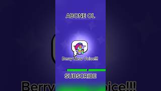 Berry New Voice brawlstars [upl. by Suiratnauq]