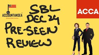 SBL DECEMBER 2024 PRE SEEN REVIEW [upl. by Jobie]