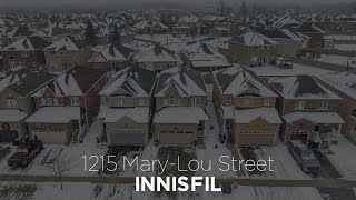 1215 Mary Lou Street Innisfil [upl. by Anawek75]