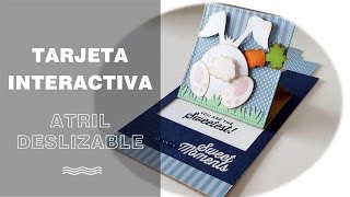 Tarjeta interactiva Panel deslizable Tutorial en español [upl. by Matthus214]