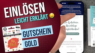 Gutschein GOLD einlösen 2024 So gehts [upl. by Danas]