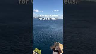 A new live Camera for Cala Fornells Paguera mallorca baleares livestream calafornells calvia [upl. by Suhcnip287]