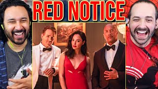 RED NOTICE TRAILER REACTION Netflix Teaser  Dwayne Johnson  Ryan Reynolds  Gal Gadot [upl. by Martha970]