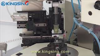 Fully Automatic 2sided Wire Crimping Machine [upl. by Nakhsa]