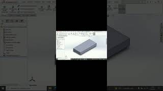 SOLİDWORKS PART DESİGN SHORTS animation solidworkstutorial solidcam [upl. by Yenial444]