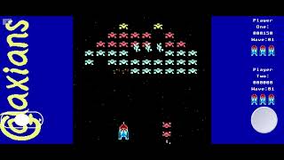 Galaxians Remake APP Android  Original Game Galaxians ZX Spectrum  Z81 Commodore 64  ギャラクシアン [upl. by Anirahtak421]